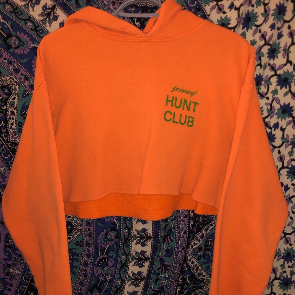 Cropped hoodie